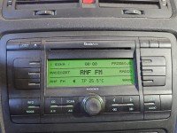 Radio fabryczne Skoda Octavia II 1Z0035156A radioodtwarzacz