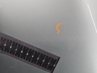 Maska przednia Mercedes W202 srebrny