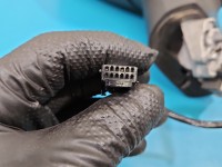 Lusterko lewe Renault Clio V 19- 9pin .rysy, składane elektrycznie CZARNY Tekpn europa