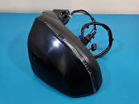 Lusterko prawe AUDI Q7 II 4M Europa / Lakier:LC5M / 15pin + kamera / Pęknięty kierunkowskaz / wkład lusterka ociera o...