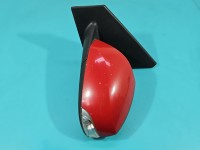 Lusterko lewe Renault Megane III czerwony, malowana, elektryczny, Europejska, Kod lakieru: DV727, rysy, odpryski, 9pin...