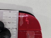 DRZWI PRZÓD LEWE KIEROWCY Toyota Yaris I 3d czerwony 3E5