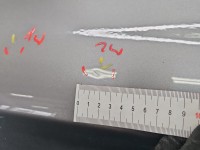 Drzwi tył lewe Hyundai I20 I 08-14 HB 5d szary SAG