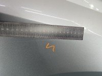 Błotnik przód prawy Subaru Legacy IV srebrny