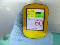 Błotnik przód prawy Toyota Verso 09- błękitny 8S1