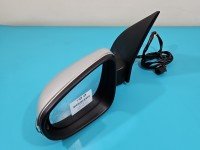 Lusterko lewe pin Vw Golf VI HB srebrny LR7L 5d europa