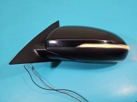 Lusterko lewe pin Kia Optima IV 15-20 kombi czarny ABP - AURORA BLACK PEARL 5d europa