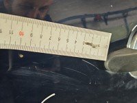 Drzwi tył lewe Ford Fusion HB 5d granatowy JU2