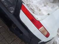 Zderzak tył Kia Sportage III 10-15 biały WD HB