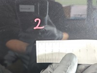 Klapa tył BAGAŻNIKA SZYBA Porsche Cayenne I 9P HB 5d czarny LC9Z