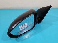 Lusterko lewe pin Nissan Qashqai I J10 06-13 HB czarny GAB - NIGHTSHADE 5d europa