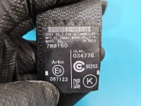 Pas bezpieczeństwa tył lewy SPRAWNY LEXUS NX I 14-21 034778