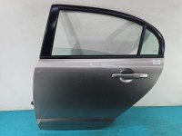 Drzwi tył lewe Honda Civic VIII UFO sedan 4d srebrny