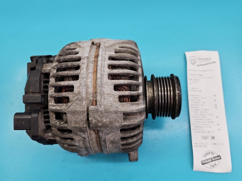 TEST Alternator Vw Polo IV 9N 045903023A, 0124515022 1.4 tdi