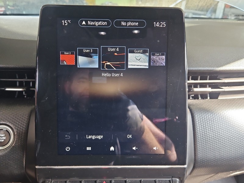 Wyświetlacz Renault Clio V 2019- 280915092R, 102576696 monitor