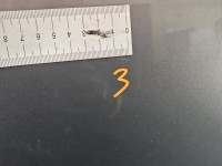 Drzwi tył lewe Seat Altea HB 5d szary LS7U