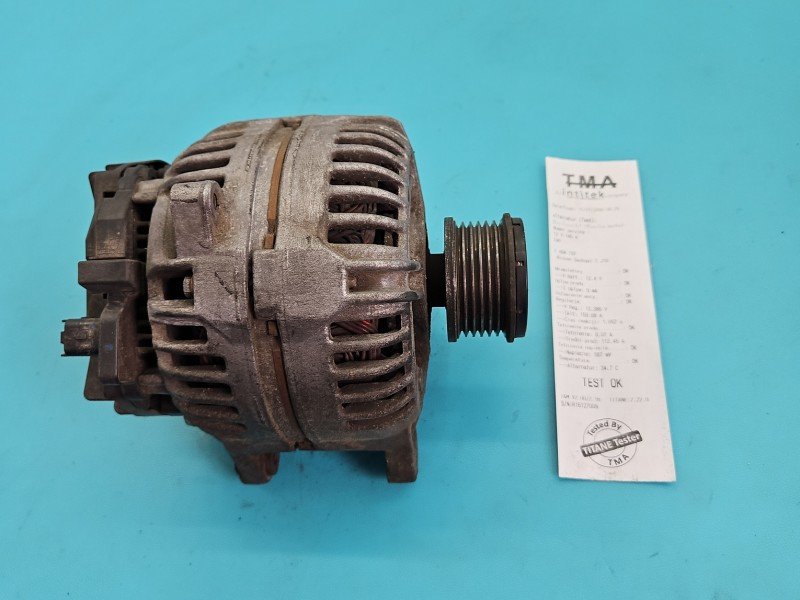 TEST Alternator Nissan Qashqai I J10 06-13 0124525140, 8200728292 1.5 dci (K9KLH)