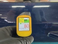Drzwi tył lewe Ford Focus Mk3 kombi 5d granatowy BB