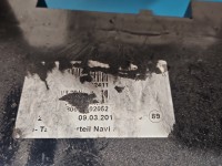 Deska rozdzielcza airbag pasażera kokpit BMW X1 E84