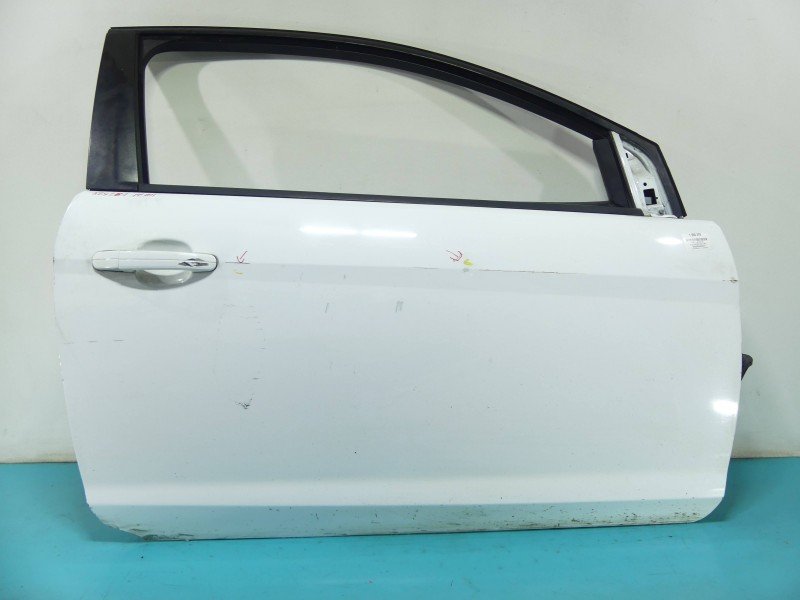 DRZWI PRZÓD PRAWE PASAŻERA Ford Focus Mk2 3d biały 56