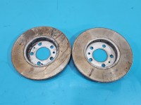 Tarcze hamulcowe przód klocki Seat Ibiza IV 6J 1.4 16V Producent części: Seat, kpl klocki 256 mm x 23 mm.