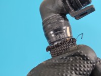 Rura przewód Porsche, przewód powietrza lewa Porsche Panamera I 970 97011053101 3.0 v6 (CWD)