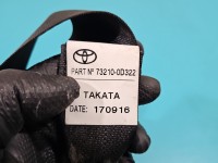 Pas bezpieczeństwa przód prawy pasażera Toyota Yaris III 73210-0D322