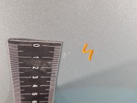 Drzwi tył lewe AUDI Q5 08- HB 5d srebrny LX7W