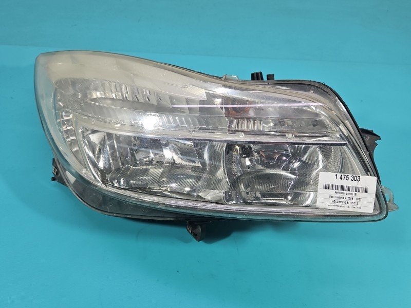 Reflektor prawy lampa przód Opel Insignia A EUROPA