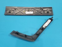 Listwa dekor deski AUDI A8 D4 4H 4H0867420, 4H0867419, 4H0867410 Europejska, 9szt, Odprysk na listwie ozdobnej tunelu, rysy. KPL