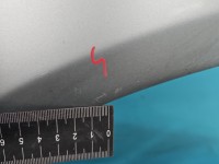 Błotnik przód lewy Honda City IV srebrny nh700m