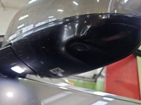 Lusterko lewe Infiniti FX II QX70 elektryczny, Europejska, Kod lakieru: JAA, Składane elektrycznie, rysy na obudowie, 18 pin...