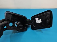 Klapka wlewu paliwa Peugeot 3008 II czarny, Peugeot, Europejska, Kod lakieru: Ktvd, uszkodzone mocowanie czary Ktvd