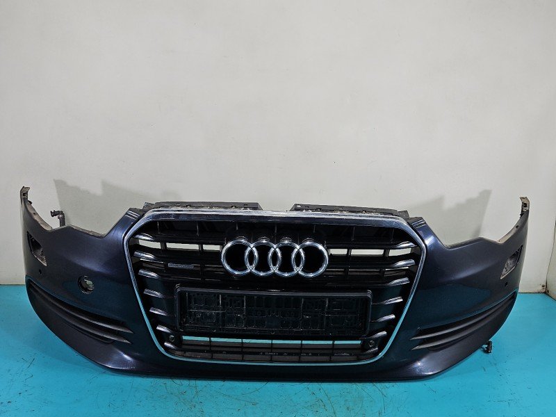 Zderzak przód AUDI A6 C7 grafitowy LX5R