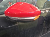 Lusterko lewe Citroen C3 III 16-24 6+2pin .Składane elektrycznie CZERWONY KTVD europa