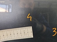 Drzwi tył lewe Skoda Octavia II HB 5d stalowy, 9901