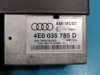 Sterownik moduł Producent części: Audi, Europejska, INTERFACE AUDI Q7 I 4L 4E0035785D