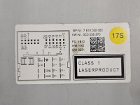 Radio fabryczne Vw Tiguan I 07- 3C0035270 radioodtwarzacz