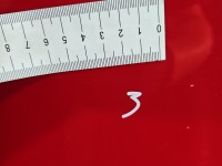 Drzwi tył prawe Vw Passat B7 sedan 4d czerwony ly3d