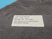 Wykładzina bagażnika podłoga Ford Focus Mk3