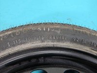 Koło zapasowe 16" dojazdowe dojazdówka Opel Astra III H Rozstaw śrub: 5x110, Continental, 115 mm, Profil opony: 70,...