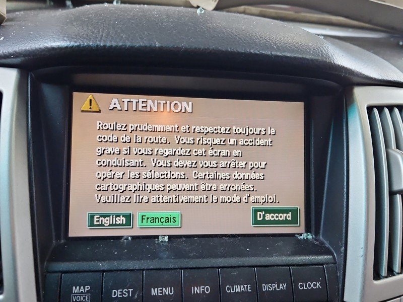 Wyświetlacz LEXUS RX II 03-08 86110-48180 monitor