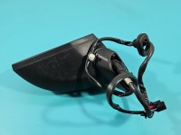 Lusterko lewe Audi A4 B9 elektryczny, Europejska, Kod lakieru: LY9T, Składane elektrycznie, pęknięcie na kierunkowskazie,...