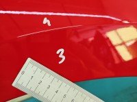 Błotnik przód prawy Seat Ibiza V KJ 6F czerwony LS3H