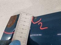 Maska przednia Renault Kangoo I turkusowy