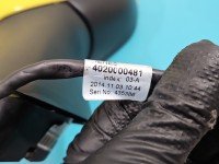 Lusterko lewe pin Renault Clio IV 12-20 HB 5d kolor żółty OVENW europa