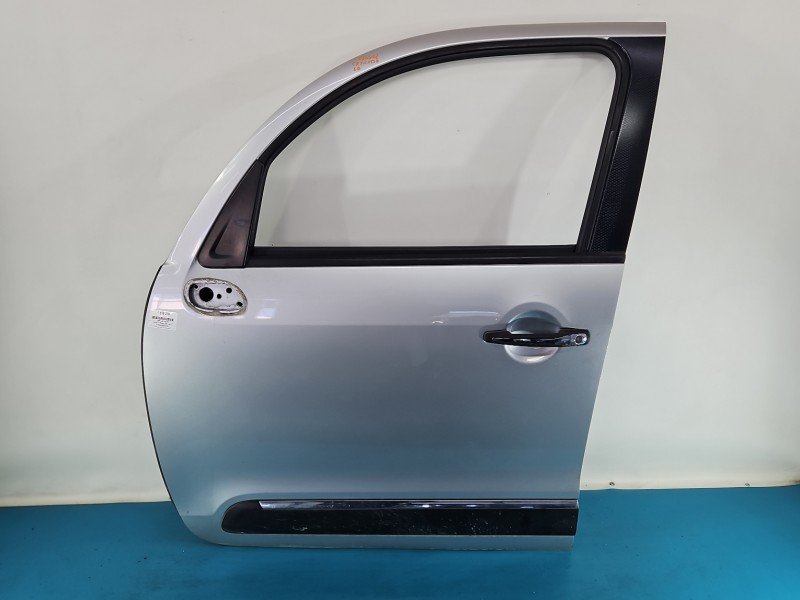 DRZWI PRZÓD LEWE KIEROWCY Citroen C3 Picasso 08-17 5d srebrny EZRC