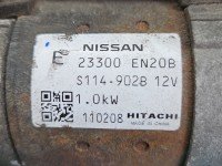 TEST Rozrusznik Nissan Qashqai I J10 06-13 2.0 16V 23300EN20B