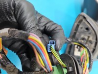 Lusterko lewe Citroen C4 Grand picasso I 06-13 elektryczny, Europejska, Kod lakieru: KEBC, składane elektrycznie. 6+5+3 europa