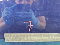 DRZWI PRZÓD LEWE KIEROWCY Vw Polo IV 9N 5d granatowy LB5N